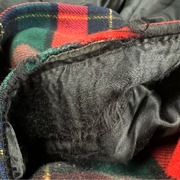 Vintage Pendleton Red and Green Plaid 100% wool Coat - Picture 14 of 14